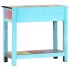 Mesa consola pintada a mano madera maciza de mango 80x35x75