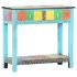 Mesa consola pintada a mano madera maciza de mango 80x35x75