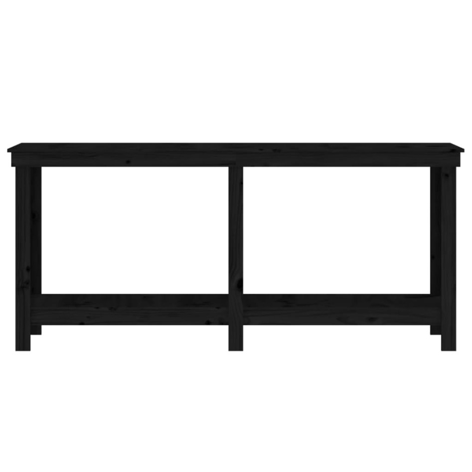 Banco de trabajo de madera maciza de pino negro 180x50x80