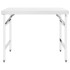 Mesa de trabajo plegable para cocina acero 100x60x80