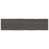 Tablero mesa madera tratada borde vivo marrón 200x50x(2-4)