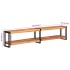 Mueble de TV madera maciza de acacia 200x30x40