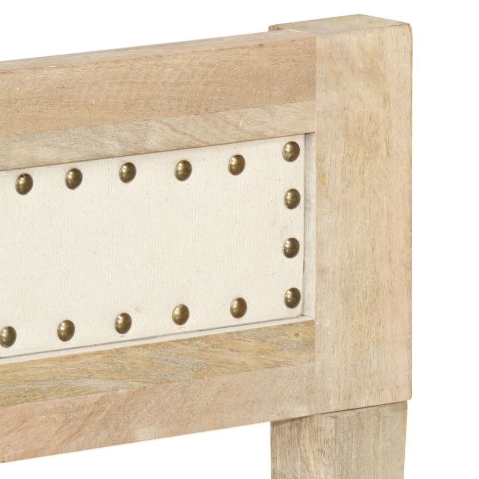 Estructura de cama de madera maciza de mango 200