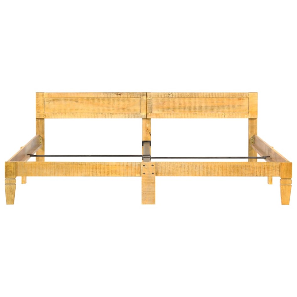 Estructura de cama de madera maciza de mango 200