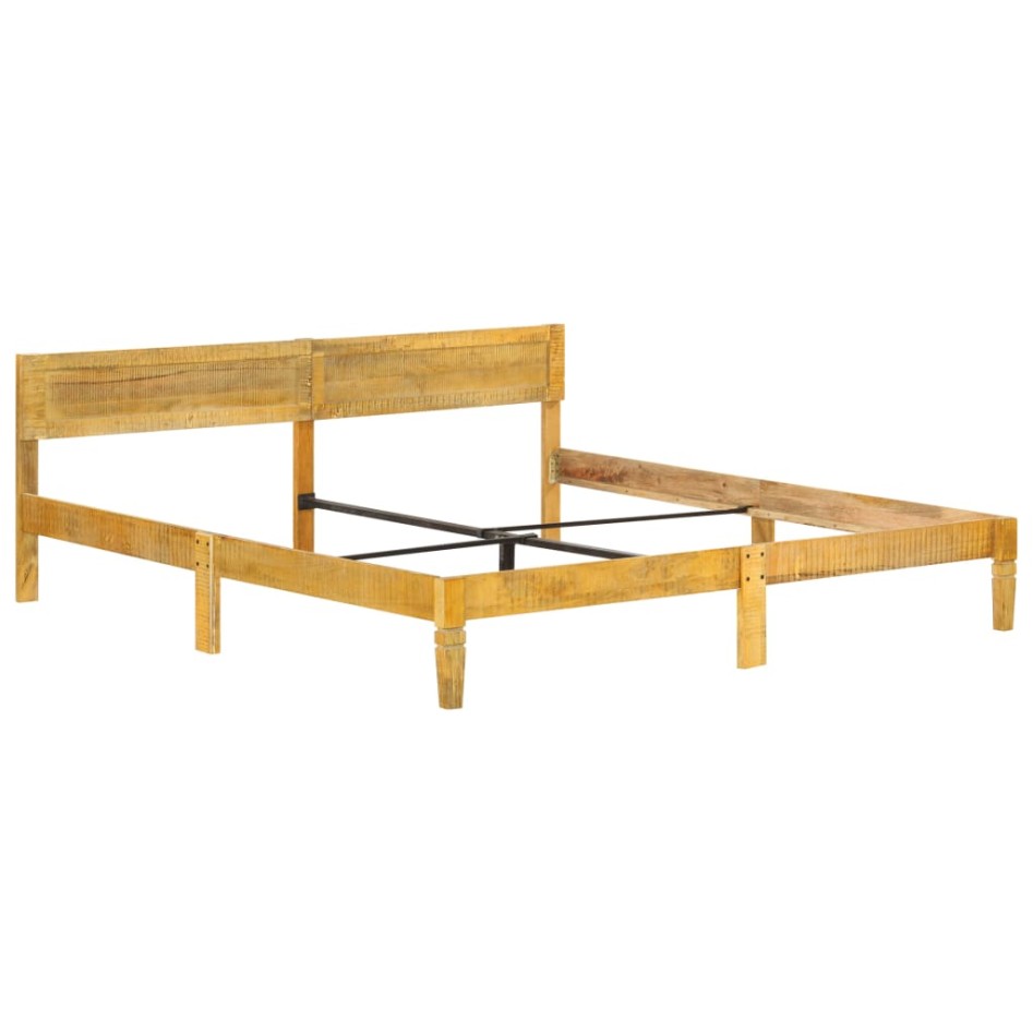 Estructura de cama de madera maciza de mango 200