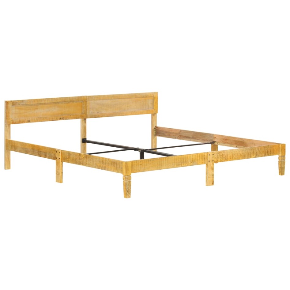 Estructura de cama de madera maciza de mango 200