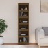 Estantería madera maciza de pino marrón miel 50x35x183