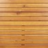 Tumbona con cojín madera maciza de acacia y acero