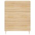Aparador de madera de ingeniería roble Sonoma 69,5x34x90