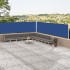 Toldo lateral retráctil azul 117x1000