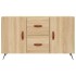 Aparador de madera de ingeniería roble Sonoma 100x36x60