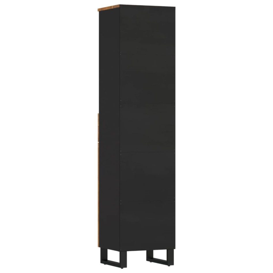 Mueble de baño madera maciza de mango 38x33x160