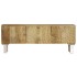 Mueble para TV de madera maciza de mango 118x30x45