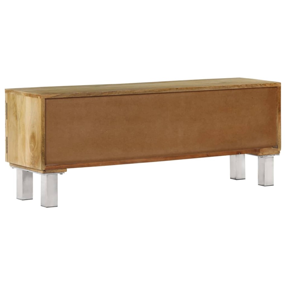 Mueble para TV de madera maciza de mango 118x30x45