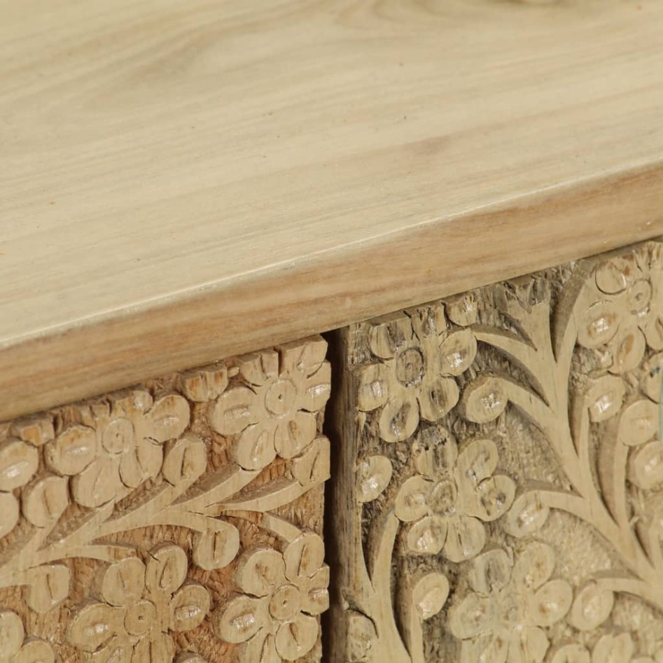 Mueble para TV de madera maciza de mango 118x30x45