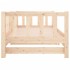 Sofá cama extraíble madera maciza de pino 2x(90x190)