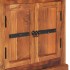 Aparador de madera maciza de acacia 63x30x75