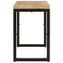 Mesa de comedor madera maciza de mango 110x50x76