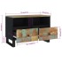 Mueble de TV madera maciza reciclada 70x33x46