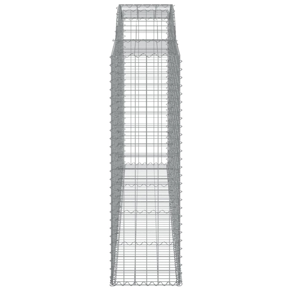 Cesta gaviones forma arco hierro galvanizado 300x50x160/180