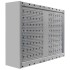 Armario de herramientas de pared industrial metal gris y
