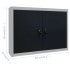 Armario de herramientas de pared industrial metal gris y