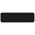Mueble de TV madera maciza de pino negro 176x37x47,5