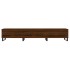 Mueble de TV madera de ingeniería roble marrón 150x36x30