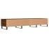 Mueble de TV madera de ingeniería roble marrón 150x36x30