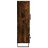 Aparador alto madera de ingeniería roble ahumado 69,5x31x115