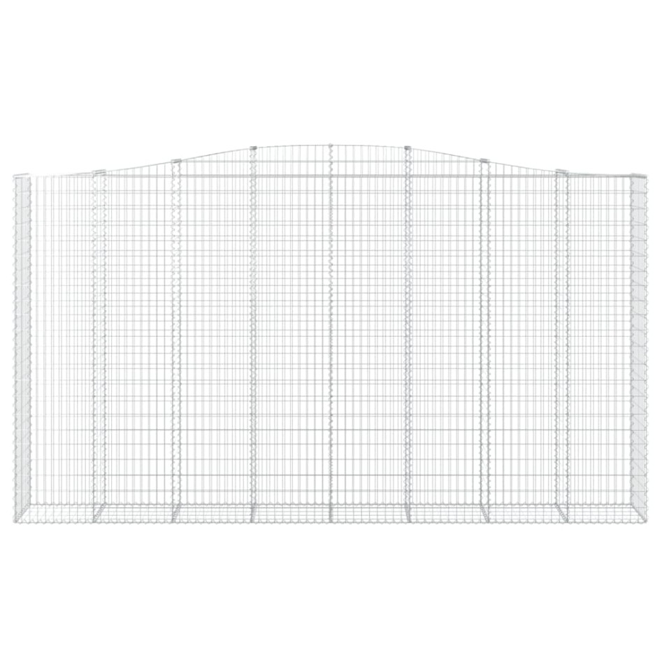 Cesta gaviones forma arco hierro galvanizado 400x50x220/240