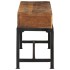 Mueble de TV madera maciza reciclada 110x30x46