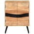 Aparador de madera maciza de acacia 57x34x75