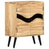 Aparador de madera maciza de acacia 57x34x75