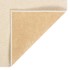 Alfombra de pelo corto crema 240x340
