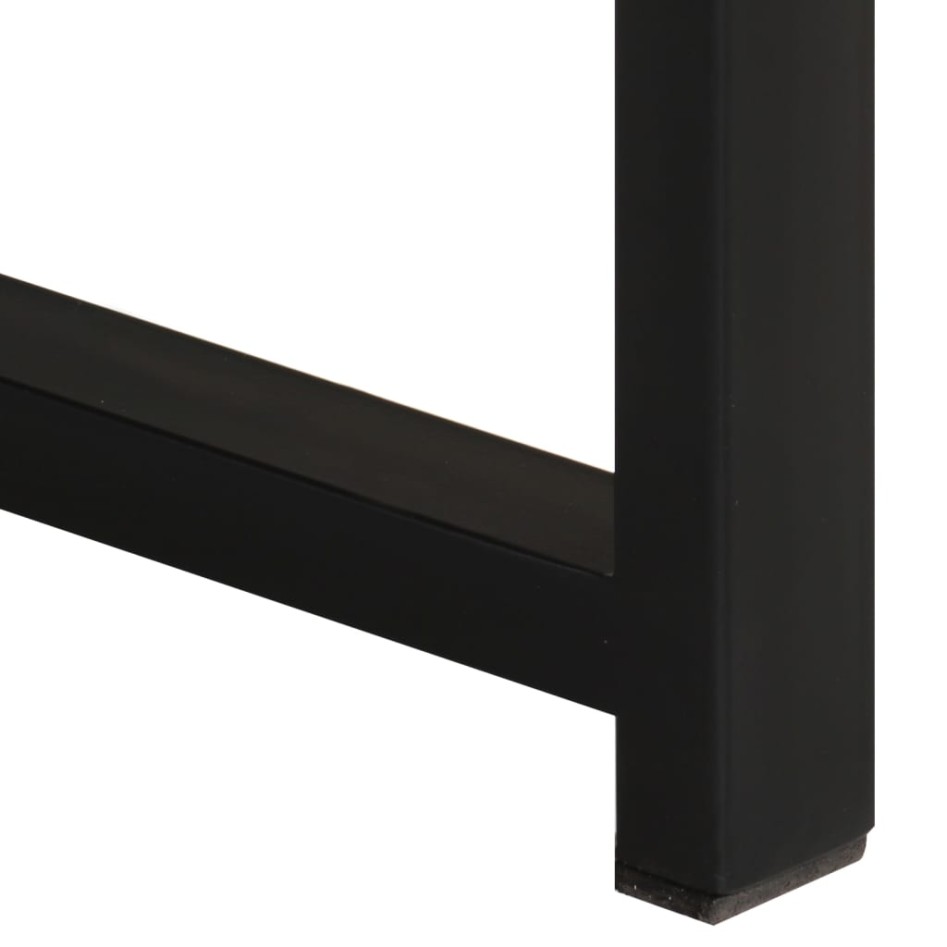 Mesas apilables 3 unidades madera maciza de