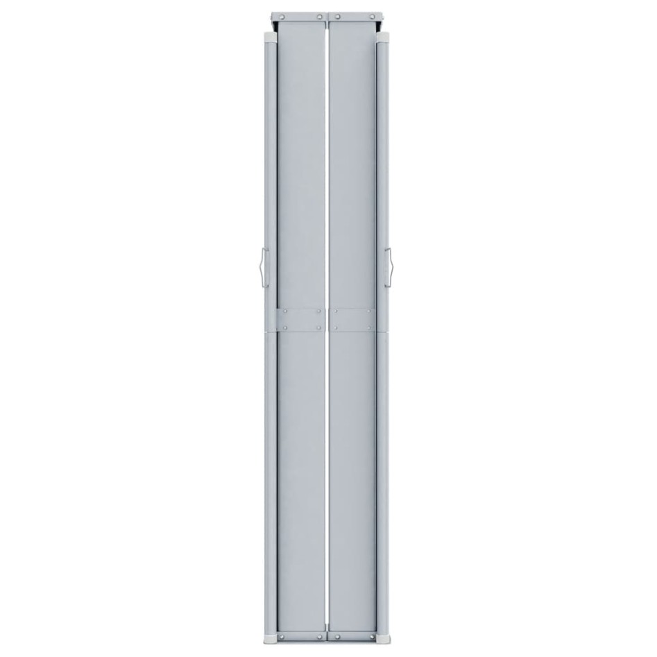 Toldo lateral retráctil azul 220x1200