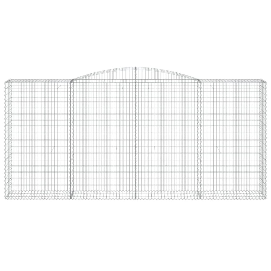 Cesta gaviones forma arco hierro galvanizado 400x50x180/200