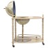Mueble bar soporte de pie bola del mundo madera eucalipto