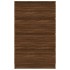 Aparador madera contrachapada roble marrón 60x35x98,5