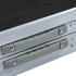 Mesa de camping plegable de aluminio gris 240x60