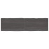 Tablero mesa madera tratada borde vivo marrón 220x60x(2-6)