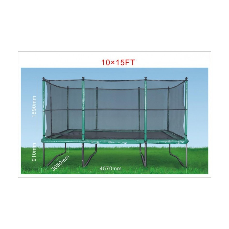 Cama Elástica Tomahawk 4,50x3,00m