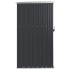 Cobertizo de herramientas jardín acero galvanizado 88x89x161