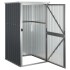 Cobertizo de herramientas jardín acero galvanizado 88x89x161