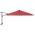 Sombrilla de pared con LED rojo brillante 290