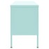 Mueble para TV de acero verde menta 105x35x50