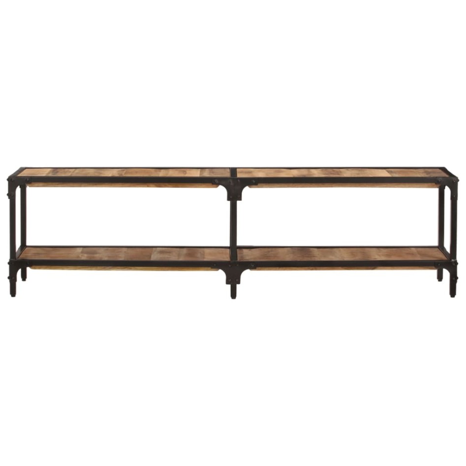 Mueble de TV madera maciza de mango 150x30x41