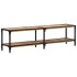 Mueble de TV madera maciza de mango 150x30x41