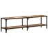Mueble de TV madera maciza de mango 150x30x41